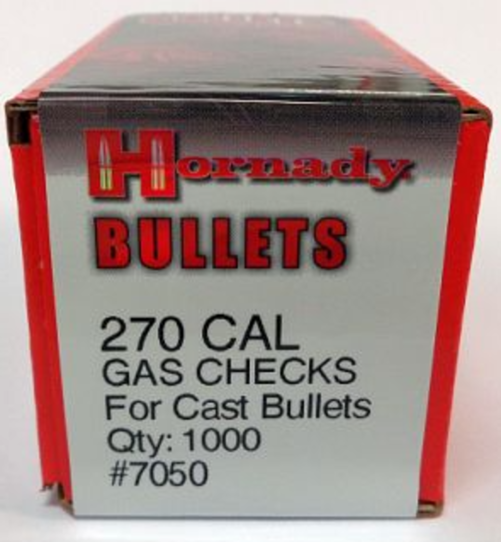 Hornady 270 Cal Gas Checks #7050 image 0